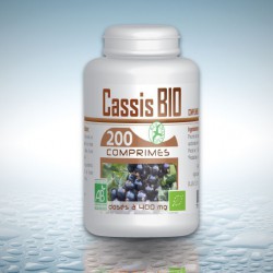 Cassis biologique- 200 Comprimés à 400 mg