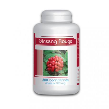 Ginseng rouge- 300 comprimés à 400 mg