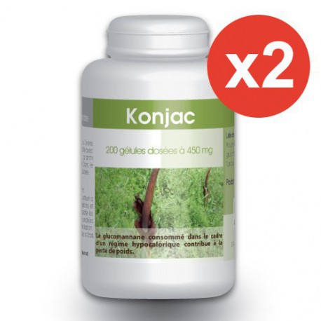 Konjac 2x200 gélules 450 mg