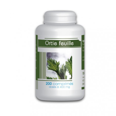 Ortie feuille - 200 comprimés à 400 mg