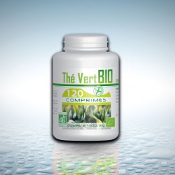 Thé Vert  biologique- 120 comprimés à 400 mg