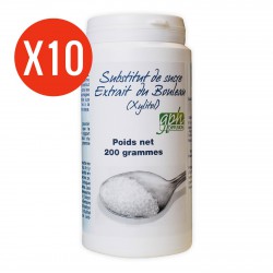 Xylitol en poudre - 200 gr x10