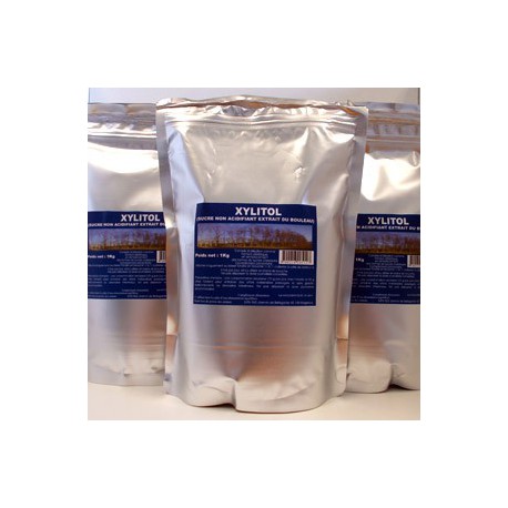 Xylitol en poudre - 1kg x 3