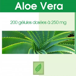 Aloe vera - 200 gélules classiques