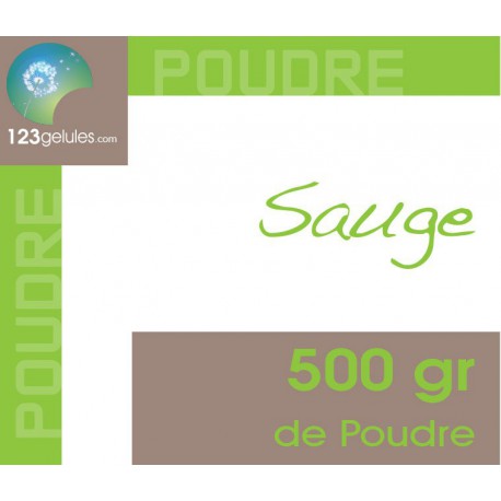 Sauge en poudre 500 gr