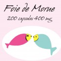 Foie de morue - 200 capsules