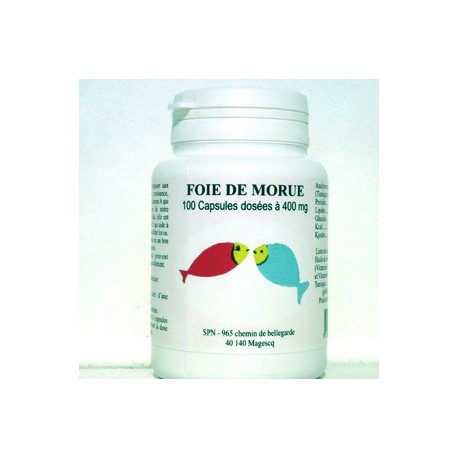 FOIE DE MORUE 100 CAPSULES