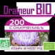 200 Comprimes complexe Draineur Bio- Artichaut-Aubier de tilleul-Radis noir  400 mg