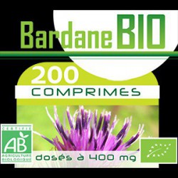 200 Comprimes Bardane Bio 400 mg