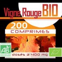 200 Comprimes Vigne Rouge Bio 400 mg