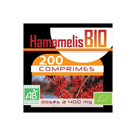 Hamamelis Bio - 200 comprimés - 400 mg