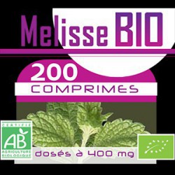 200 Comprimes Melisse Bio 400 mg