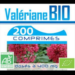 200 Comprimes Valeriane Bio 400 mg