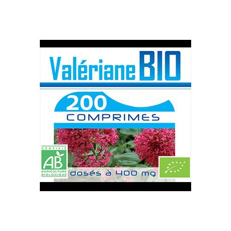 200 Comprimes Valeriane Bio 400 mg