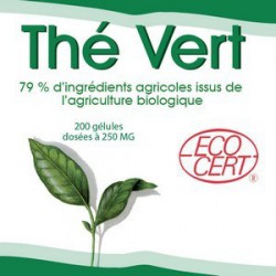 Thé Vert Bio - 200 gélules classiques