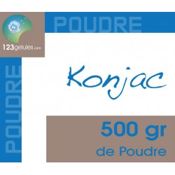 Konjac en poudre 500 gr