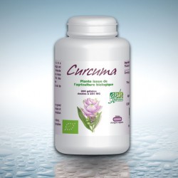 Curcuma Bio - 200 gélules végétales