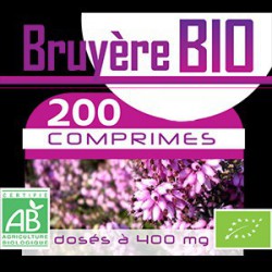 200 Comprimes Bruyère Bio 400 mg