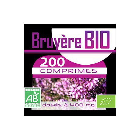 200 Comprimes Bruyère Bio 400 mg