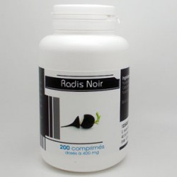 Radis Noir - 200 comprimés à 400 mg