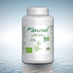Fenouil Bio 300mg - 200 gélules végétales