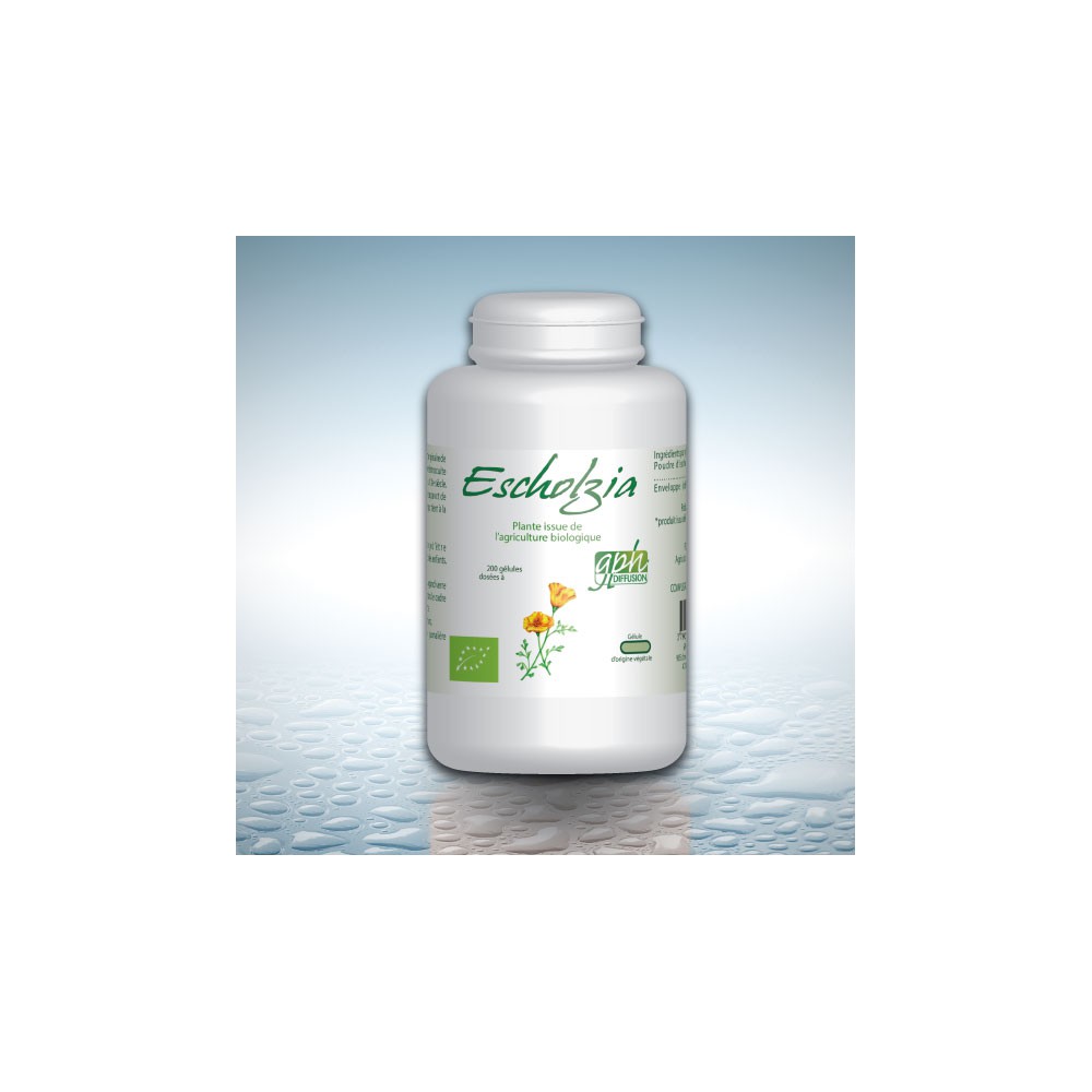 Escholtzia Bio 240mg - 200 gélules végétales