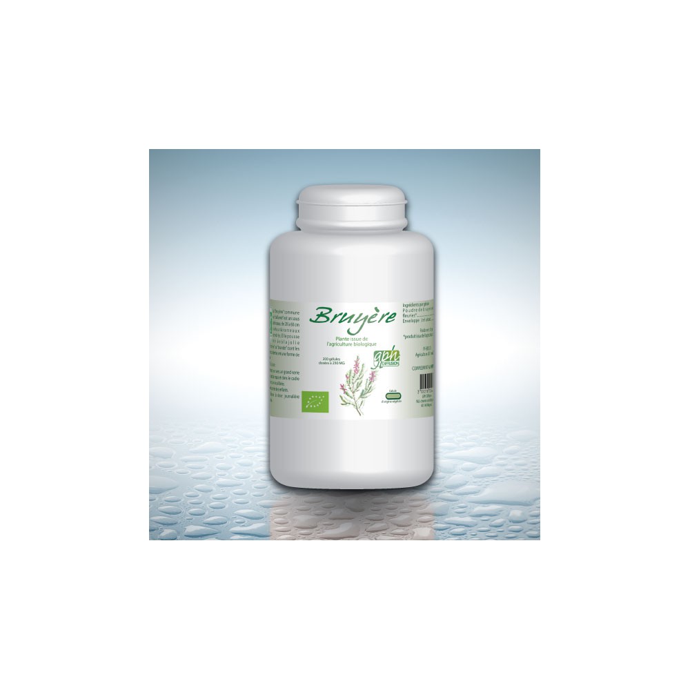 Bruyère Bio 230 mg - 200 gélules végétales