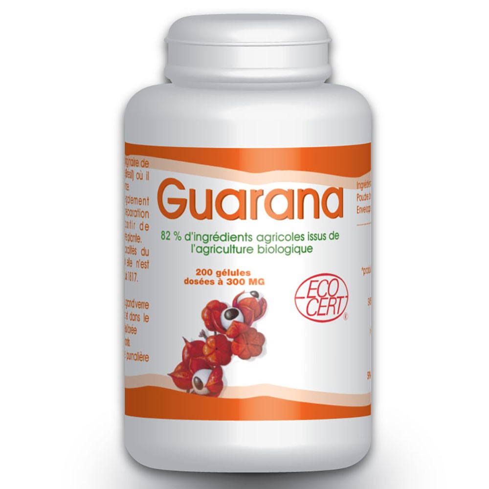 Guarana Bio - 200 gelules