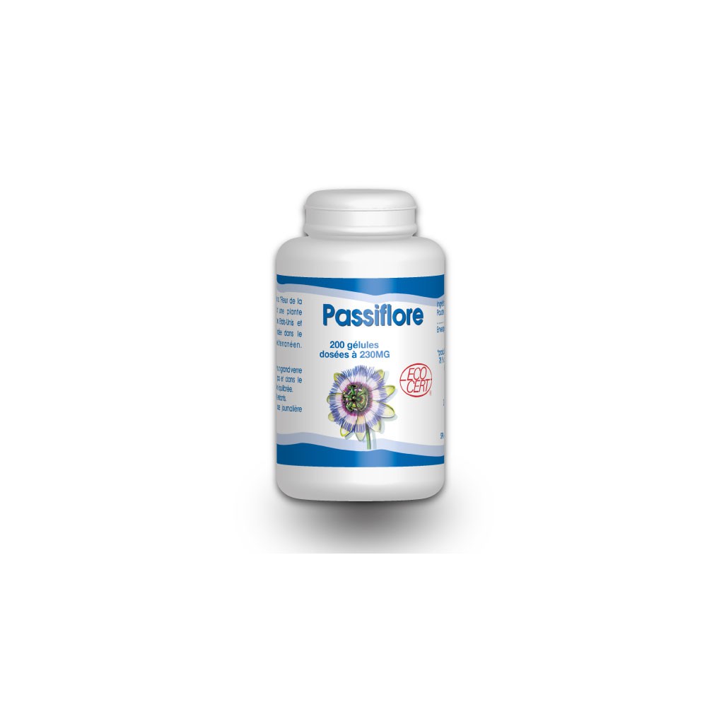 Passiflore Bio - 200 gélules à 230 mg