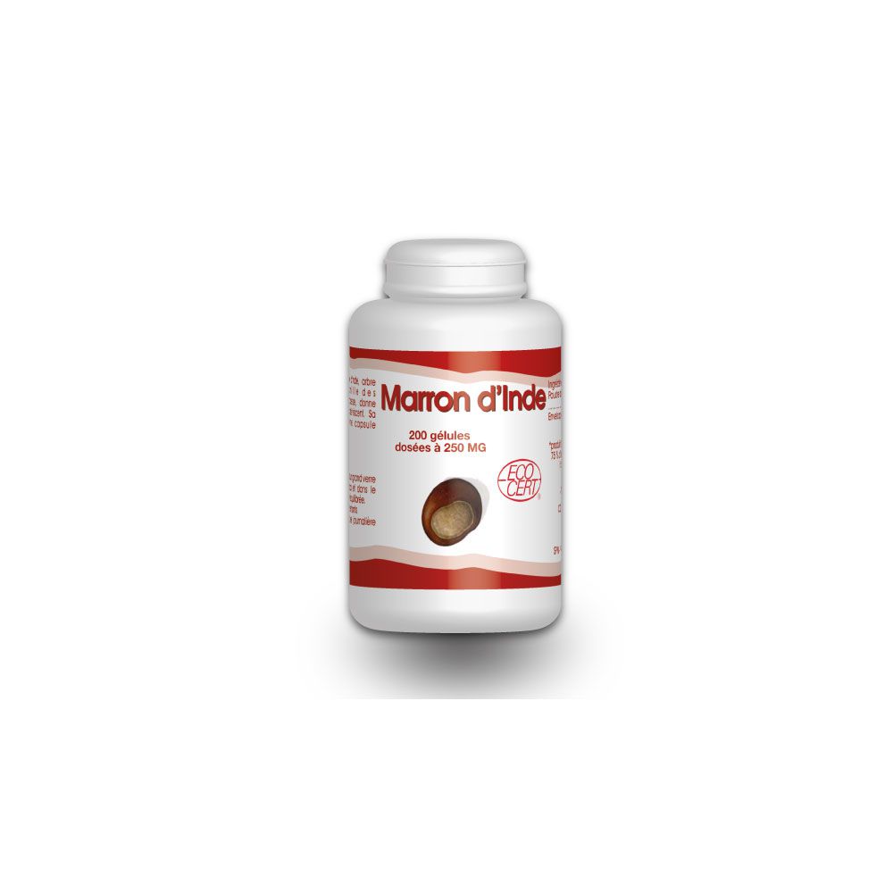 Marron d'Inde - 200 gélules à 200 mg