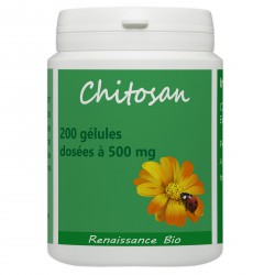 CHITOSAN 200 gélules 500 mg