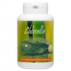 Chlorella à 500 mg - 200 comprimés