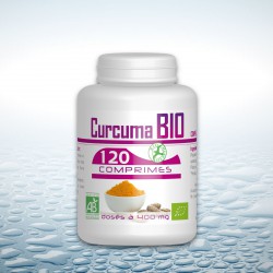Curcuma Bio 400mg - 120 Comprimés