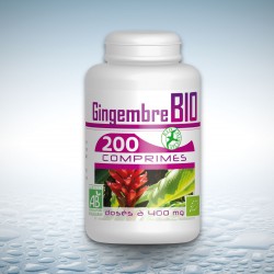 Gingembre Bio - 400 mg - 200 comprimés