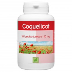 Coquelicot - 200 gélules à 140 mg
