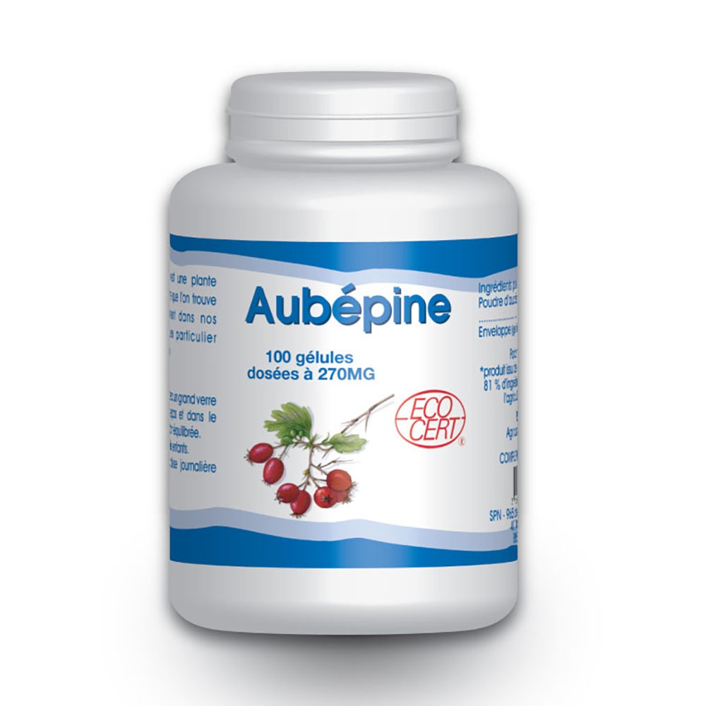 Aubépine - 100 gélules à 270 mg