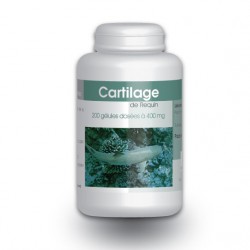 Cartilage  de Requin - 200 gélules à 400 mg