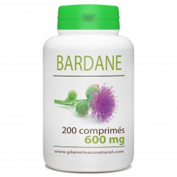 Bardane racine en comprimés dosés à 600 mg