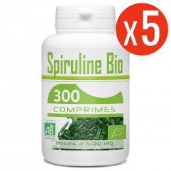 SPIRULINE BIO 300 comprimés 500 mg x5