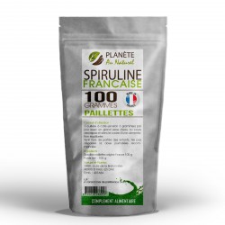 Spiruline Paillettes Française - 100g