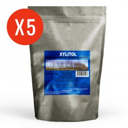 Xylitol en poudre - 1kg x 5