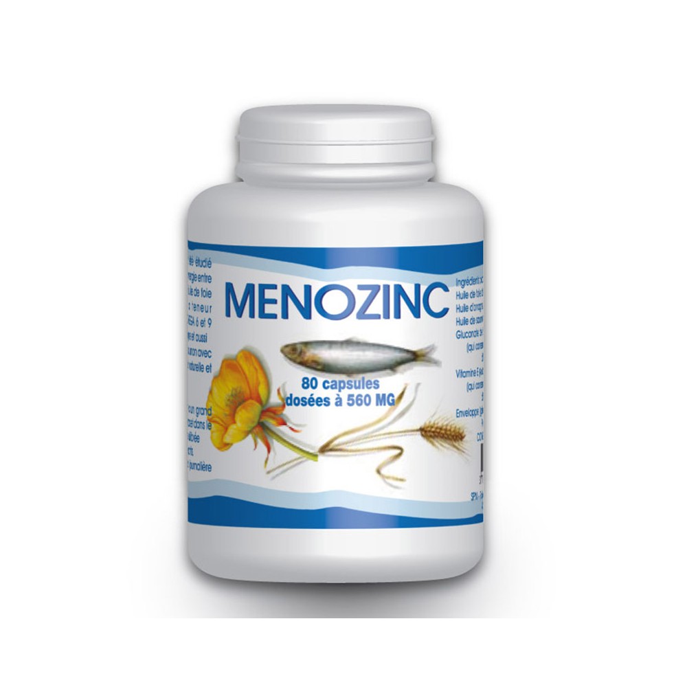 Menozinc - 80 capsules