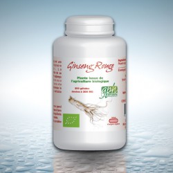 Ginseng Rouge Bio - 200 gélules végétales