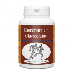 Chondroïtine Glucosamine - 478,5 mg - 60 gélules