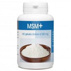 Méthylsulfonylméthane - MSM+ - 180 Gélules