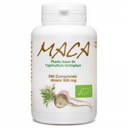 Maca du Pérou Biologique - 340 comprimés à 500 mg