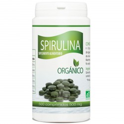 Spirulina Organico 500mg - 500 comprimidos