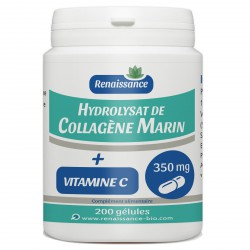 Hydrolysat de Collagène Marin + vit C 200 gélules