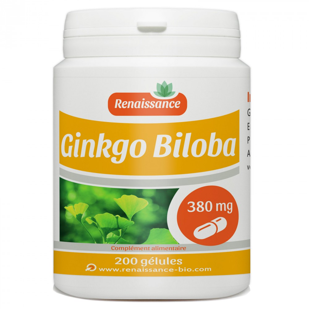 GINKGO BILOBA 200 gélules