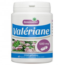 VALERIANE 200 gélules dosées à 500 mg